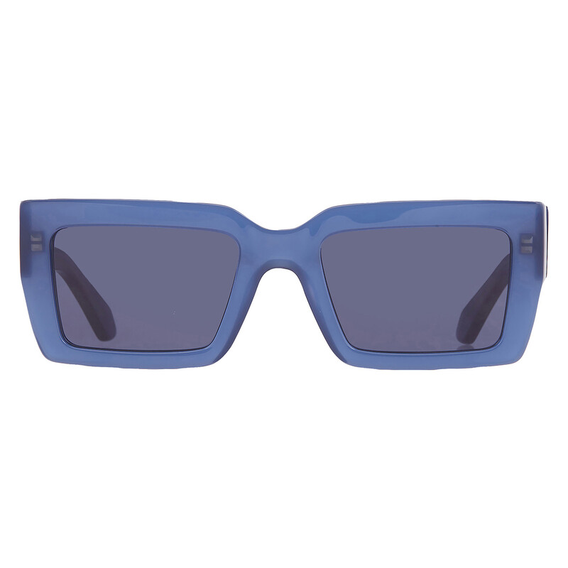 Ferragamo Blue Rectangular Ladies Sunglasses SF1108S 423 54
