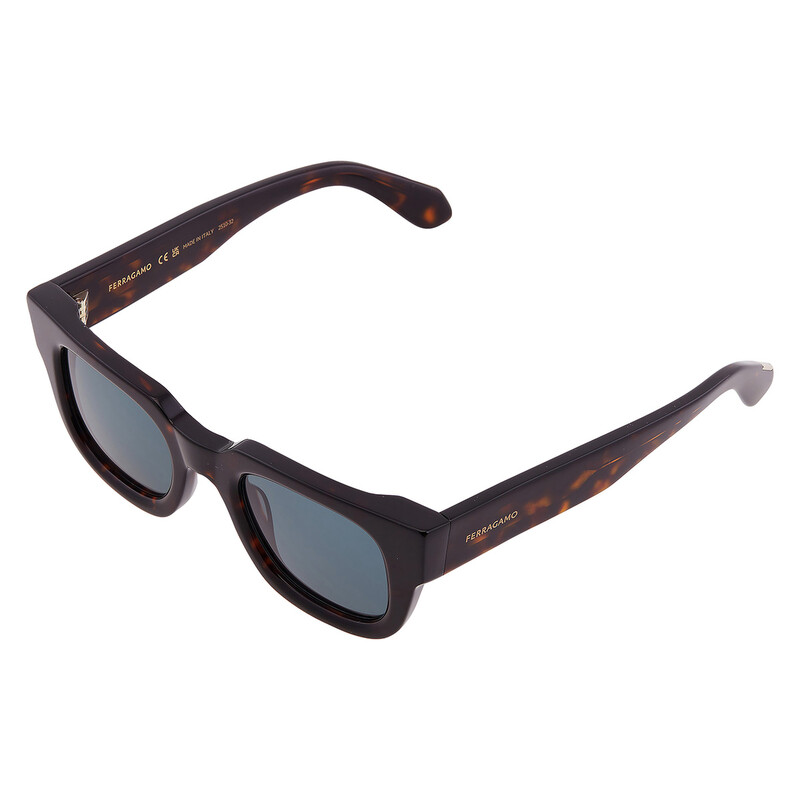 Ferragamo Blue Rectangular Men's Sunglasses SF2106S 242 49