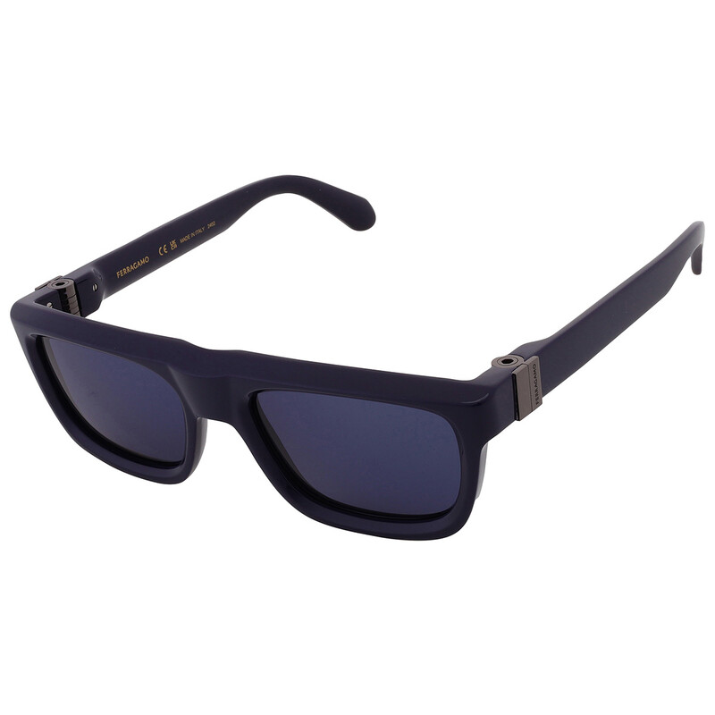 Ferragamo Blue Square Men display picture 3