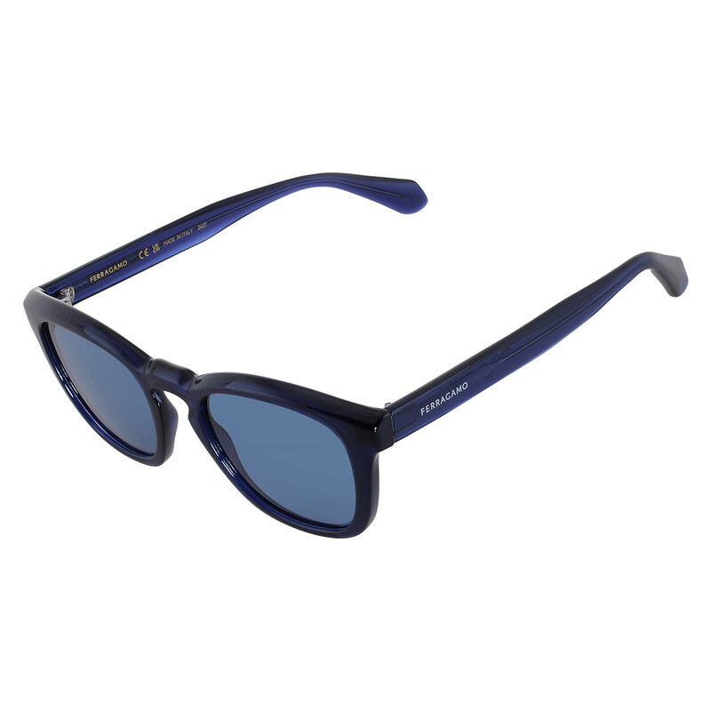 Ferragamo Blue Square Sunglasses Ferragamo Blue Square Men main image 4