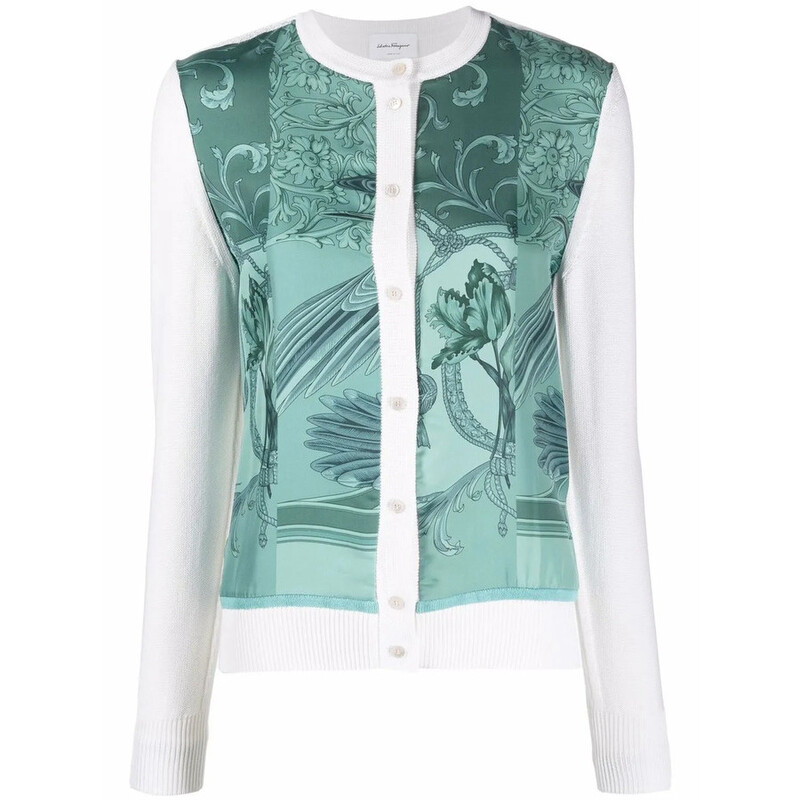 Ferragamo Cardigan 110993751978 - Clothing, Salvatore Ferragamo