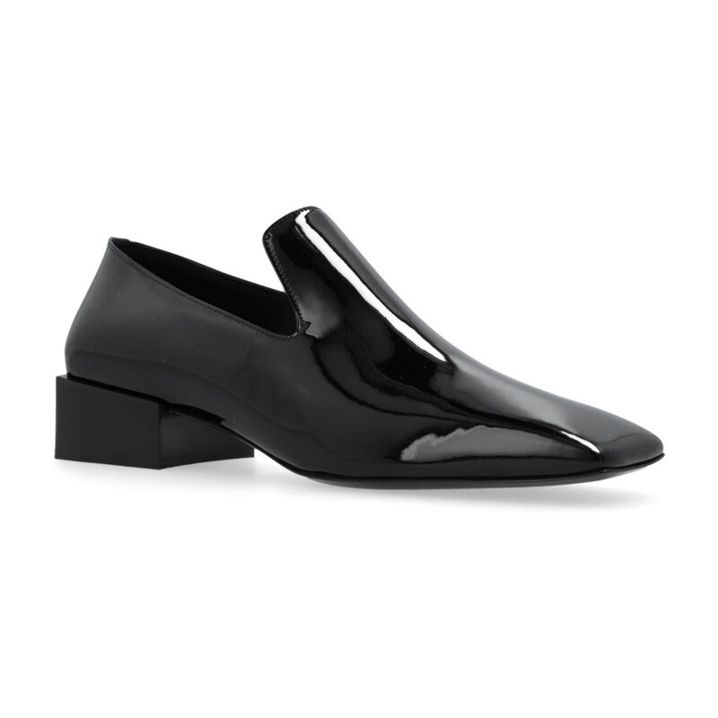Ferragamo Carmelita Patent Leather Loafers, Size 7 D 01J181  display picture 3
