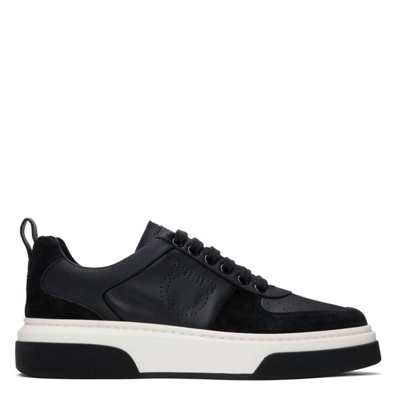 Ferragamo Cassina Gancini Low-Top Sneakers, Size 8.5 021171 760590