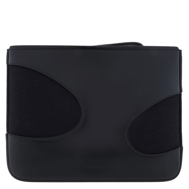 Ferragamo Cut-Out Detailing Clutch Bag 241285 764004 8056283183734