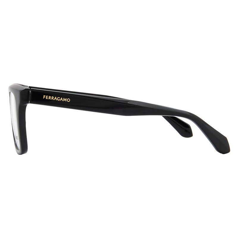 Salvatore Ferragamo SF2990 Eyeglasses Black Rectangular Salvatore Ferragamo SF2990 Eyeglasses – AmbrogioShoes main image 4