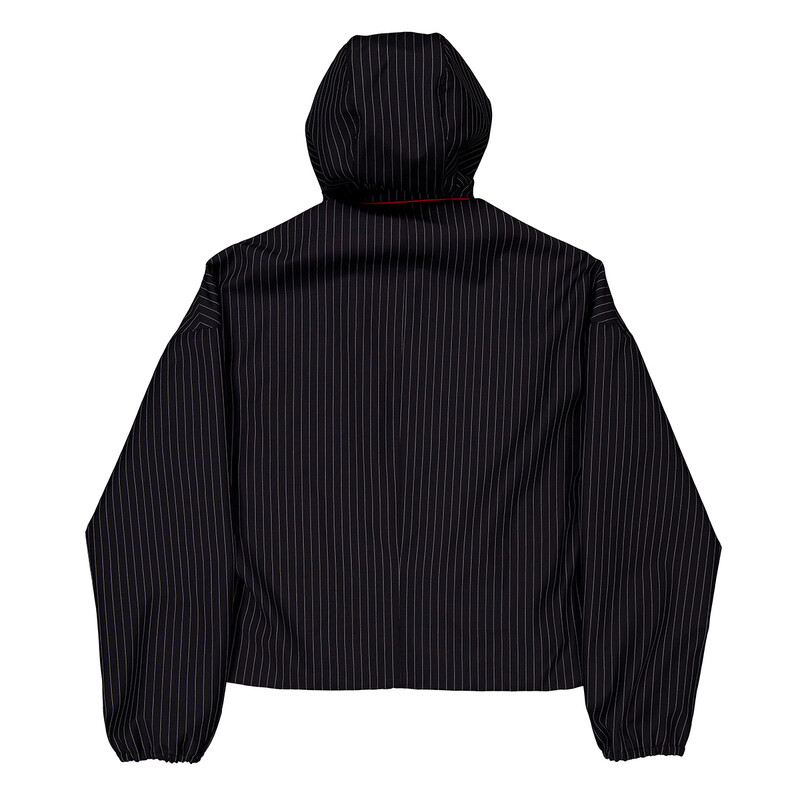 Ferragamo Drawstring Hooded Jacket, Brand Size 46 (US Size 36