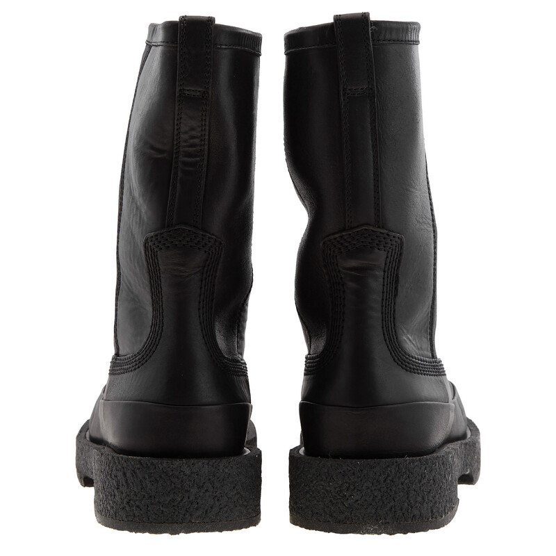 Ferragamo Ferdi Leather Boots, Size 9 EE 021713 762826