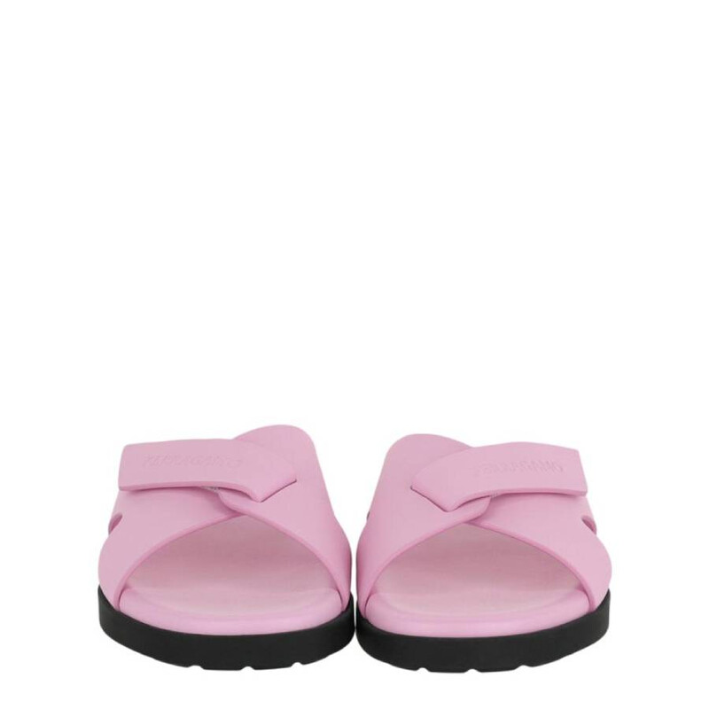 Ferragamo Fidal Leather Slides, Size 5 01F887 763798 - Shoes