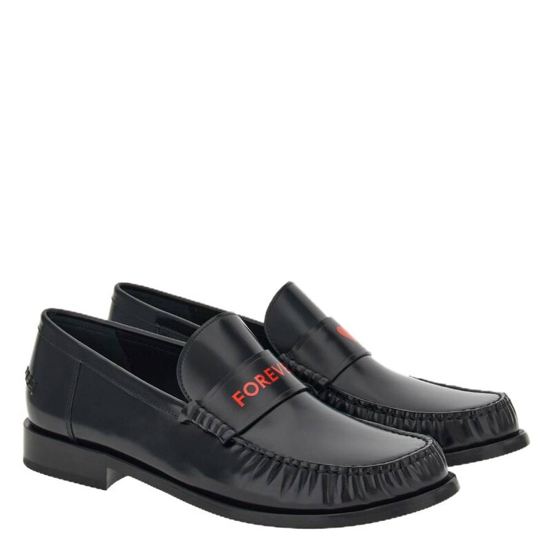 Ferragamo Fillmore Forever Leather Loafers, Size 9 E 022337 767775