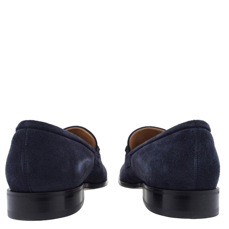 Ferragamo Finley Gancini Ornament Mocassins, Size 9 E 021666