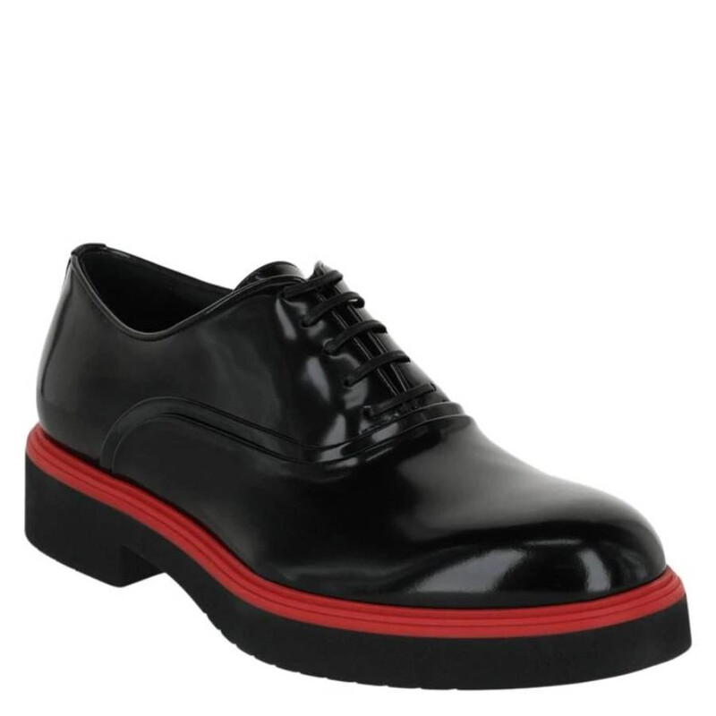 Ferragamo Fiorino Leather Oxford Shoes, Size 8 021967 766220
