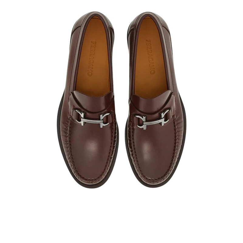 Ferragamo Fort Gancini Horsebit Loafers, Size 7 EEE 021606 762690 - Shoes -  Jomashop