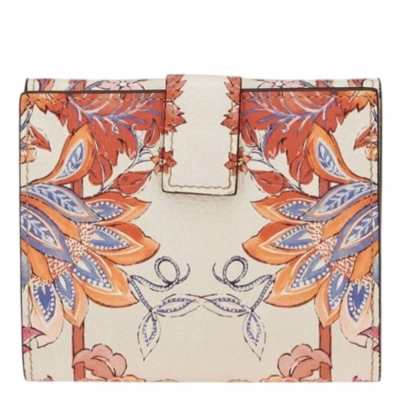 Ferragamo Gancini Foulard Print Wallet 220393 759918 8058572991808