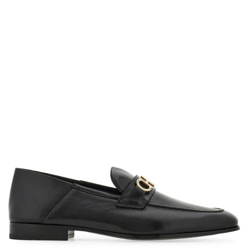 Ferragamo Gancini Ornament Hybrid Loafers, Size 6 029264  display picture 1