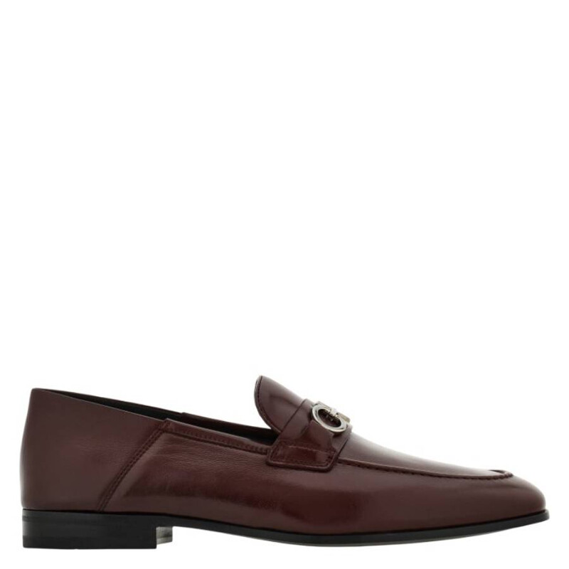 Ferragamo Gancini Ornament Hybrid Loafers, Size 7 EEE 029264