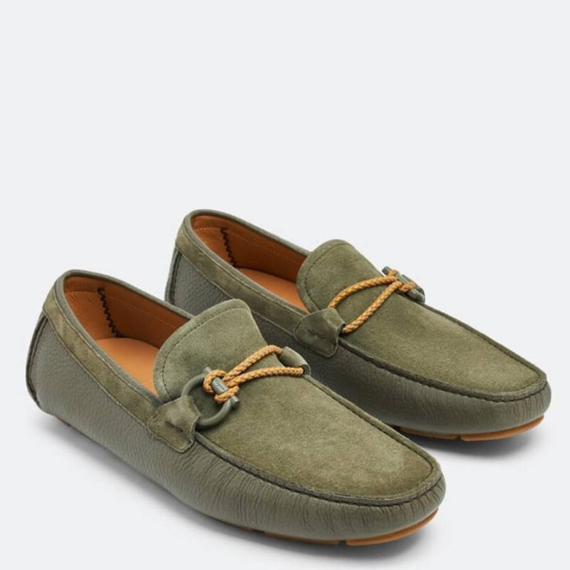 Ferragamo Gancini Ornament Loafers, Size 9 EE 02B796 757715