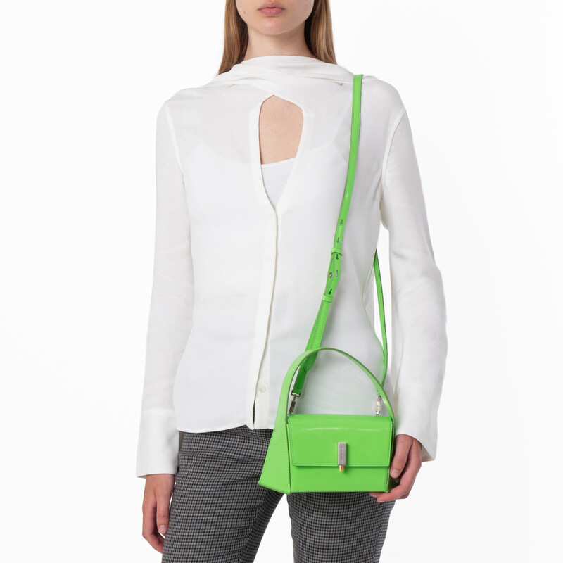 Ferragamo Geometric Leather Mini Bag 213971 762805 8056283171120