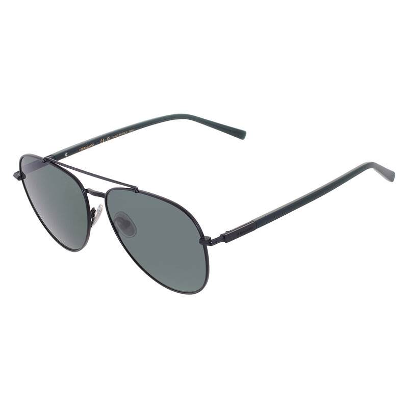 Ferragamo Green Pilot Men's Sunglasses SF316S 002 61 886895652346