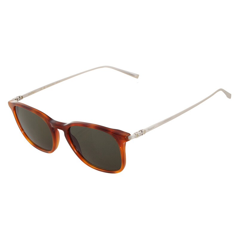 Ferragamo Green Square Men's Sunglasses SF2846SCP 212 53
