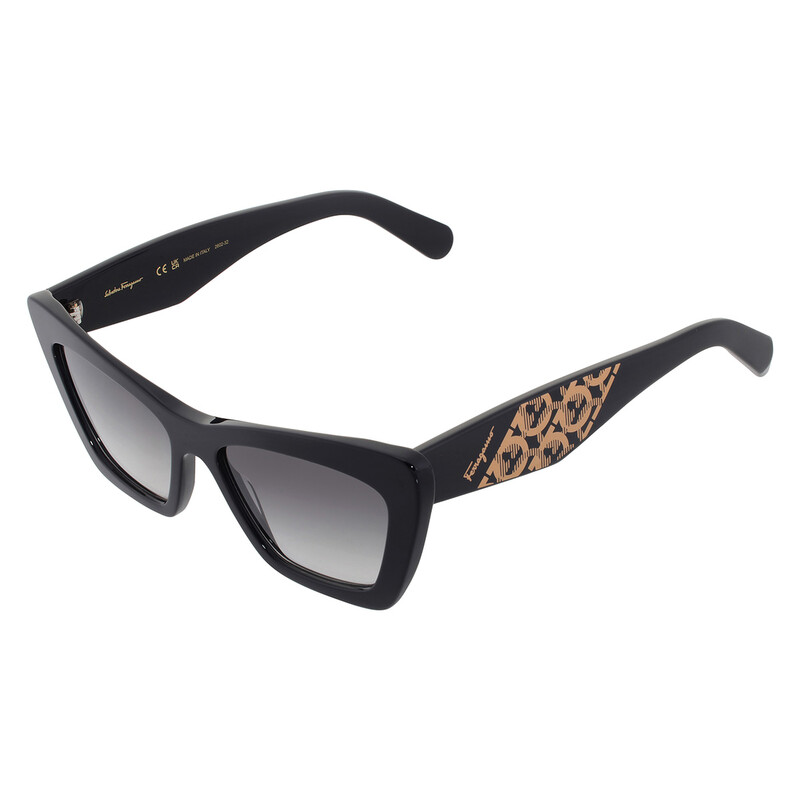 Ferragamo Grey Cat Eye Ladies Sunglasses SF1081SCP 001 55