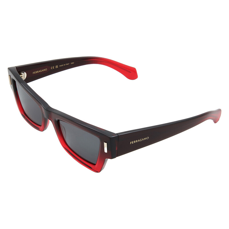 Ferragamo Grey Cat Eye Ladies Sunglasses SF2006S 615 53  display picture 3