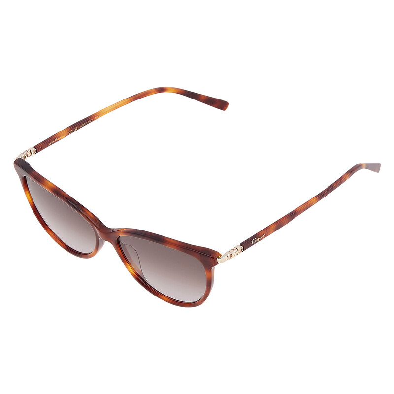 Ferragamo Grey Cat Eye Ladies Sunglasses SF2870SCP 214 55  display picture 1