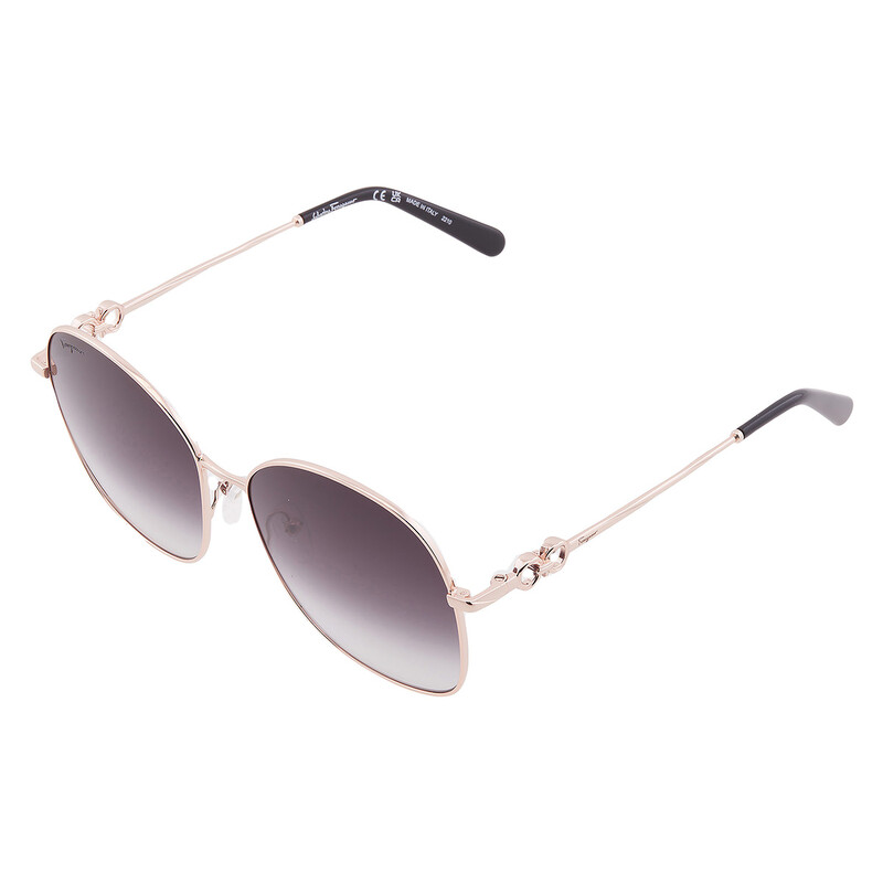 Ferragamo Grey Gradient Butterfly Ladies Sunglasses SF297S  display picture 3