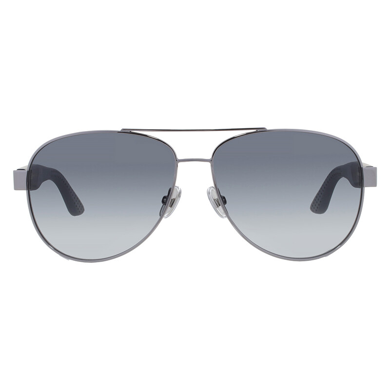 Ferragamo Grey Gradient Pilot Men's Sunglasses SF275SN 021 62
