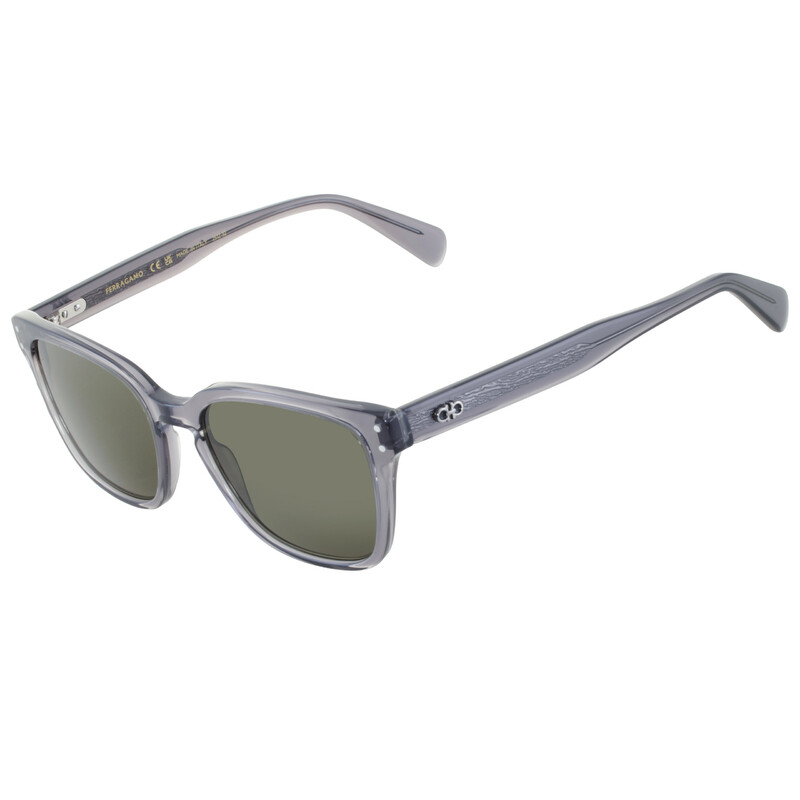 Ferragamo Grey Square Men display picture 3