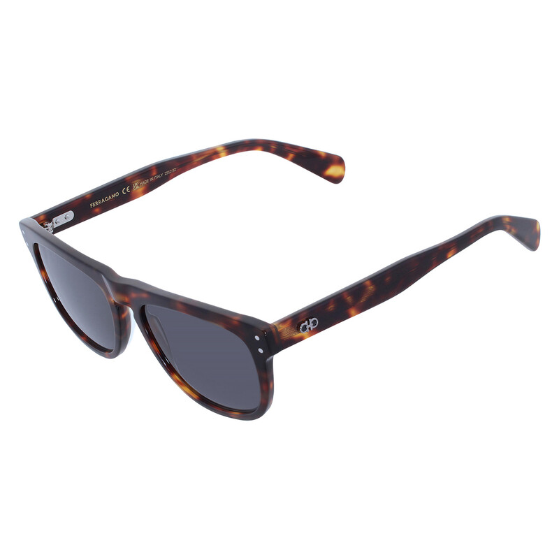 Ferragamo Grey Square Men's Sunglasses SF1111SCP 242 55