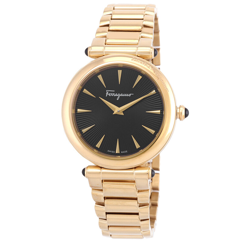 Ferragamo Idillio Quartz Black Dial Ladies Watch SFYP00620  display picture 2