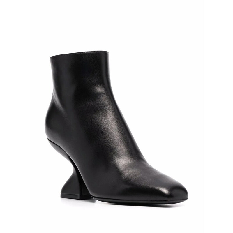 Ferragamo Ladies Black Boots, US Size 9.5 01D211751122 - Shoes