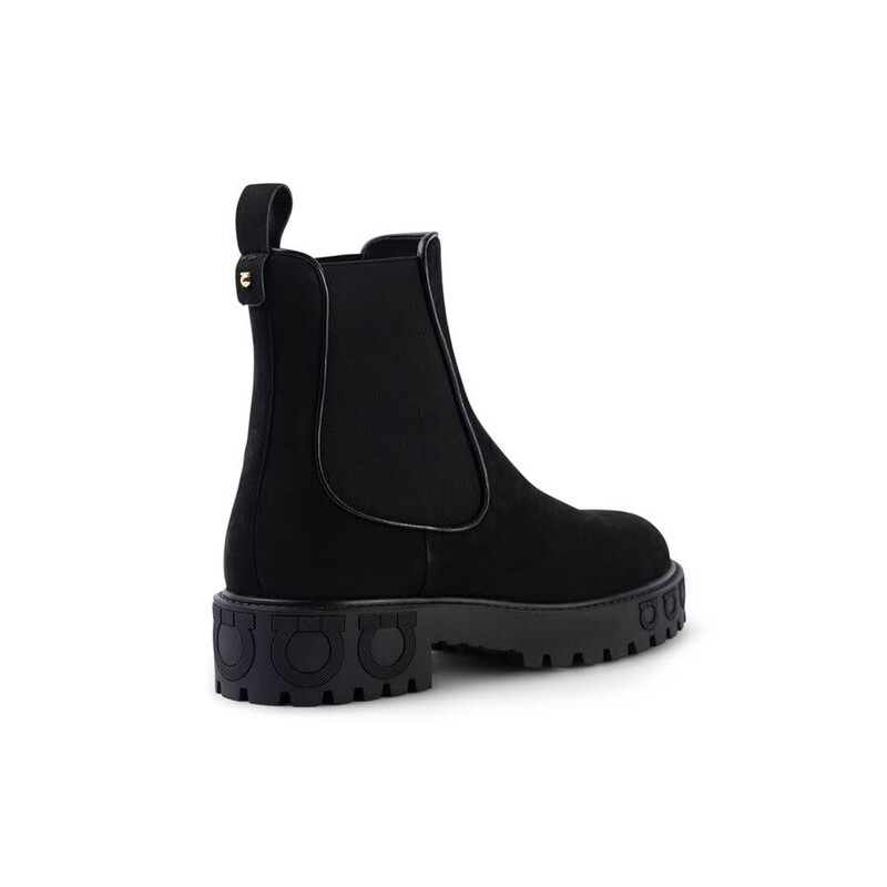 Ferragamo Ladies Black Boots, US Size 4.5 01N662747357 - Shoes