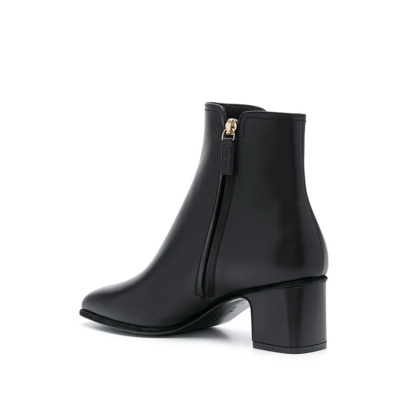 Ferragamo Ladies Black Boots, US Size 4 01P790732958 - Shoes