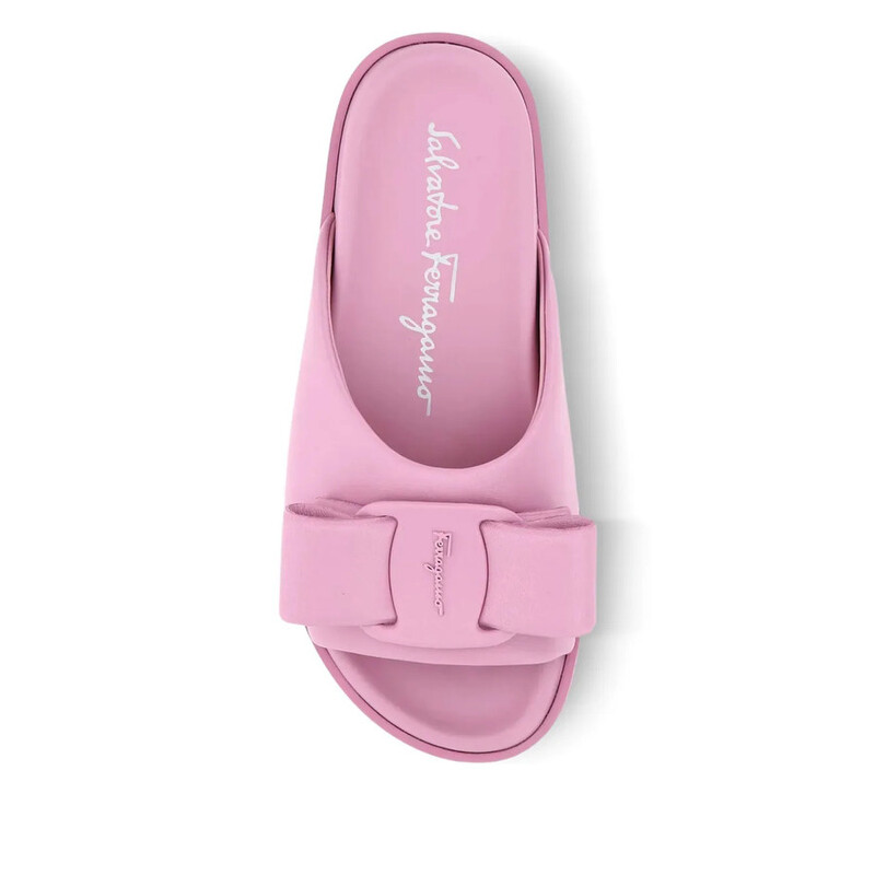 Ferragamo Ladies Pink Sandals, US Size 5 01C016749547 - Shoes