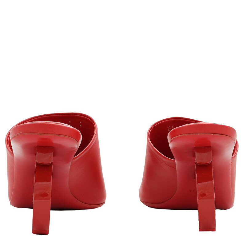 Ferragamo Ladies Red Sandals, US Size 8 01F613761359 - Shoes
