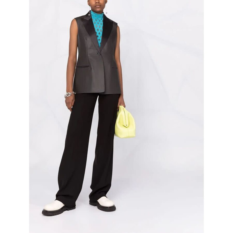 Ferragamo Leather-Vest 132669746269 - Clothing, Salvatore