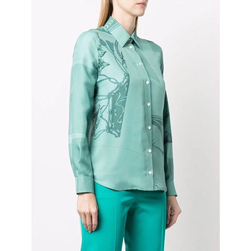 Ferragamo Long Sleeves Shirt 13F669751981 - Clothing, Salvatore