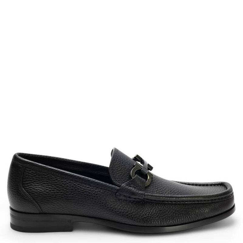 Ferragamo Men's Black Loafers, US Size 5 029392642848 - Shoes
