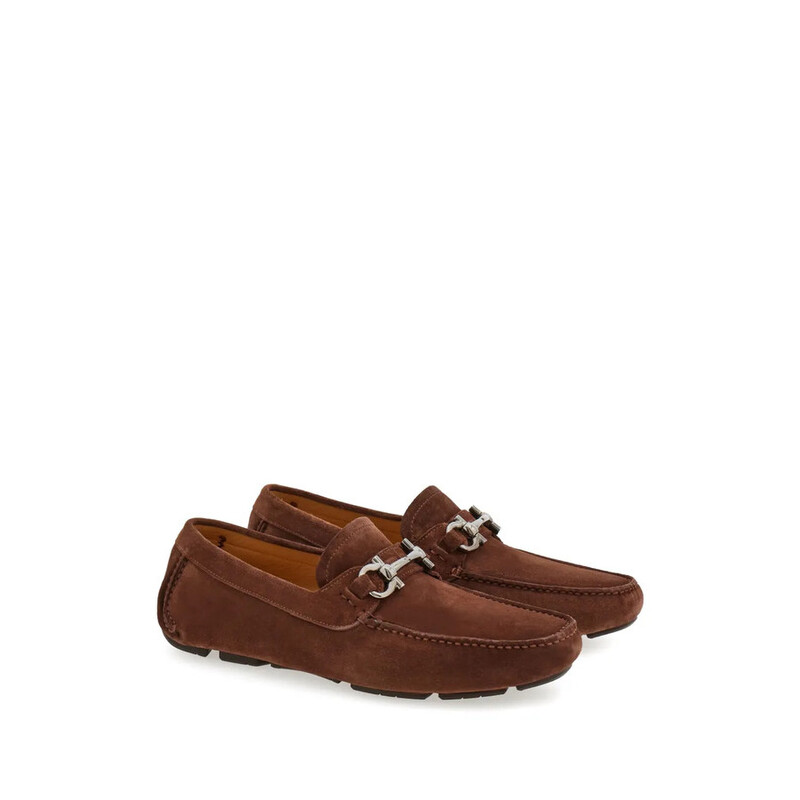 Ferragamo Men's Brown Loafers, US Size 5 020350768074