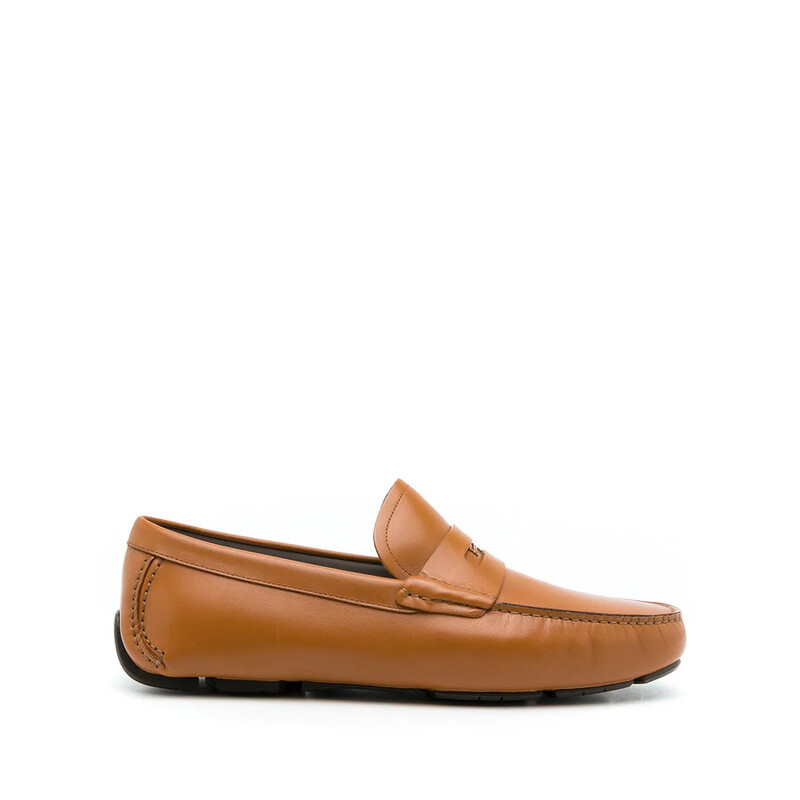 Ferragamo Mens Loafers Sz 7.5 Pre-owned Ferragamo In Box Salvatore Parigi 20 Brown Suede  main image 4