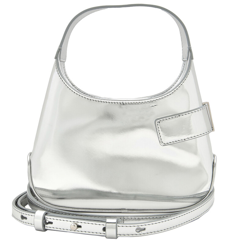 Ferragamo Mini Metallic Arch Shoulder Bag 215943 769141