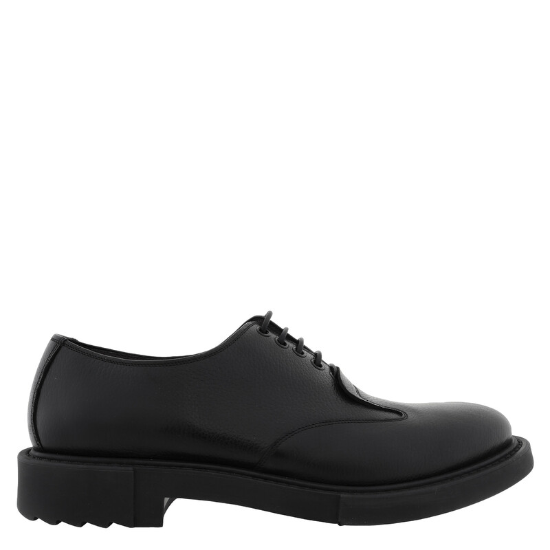 Ferragamo Monsieur Leather Derby Shoes, Size 10 EE 020789  display picture 3