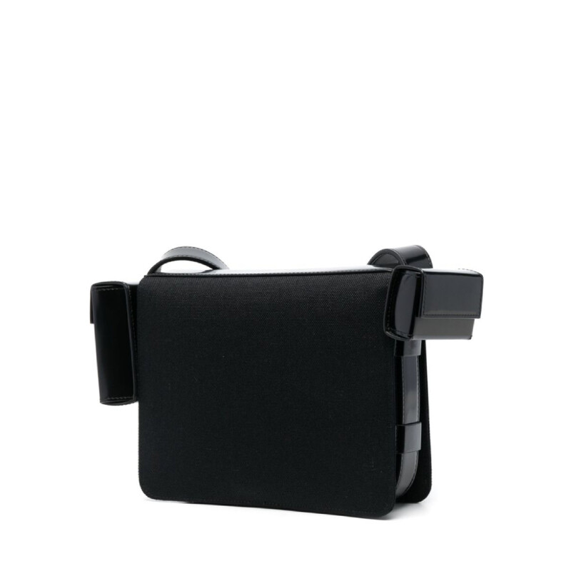 Ferragamo Multi-Pocket Zipped Calf Leaather Shoulder Bag 241264