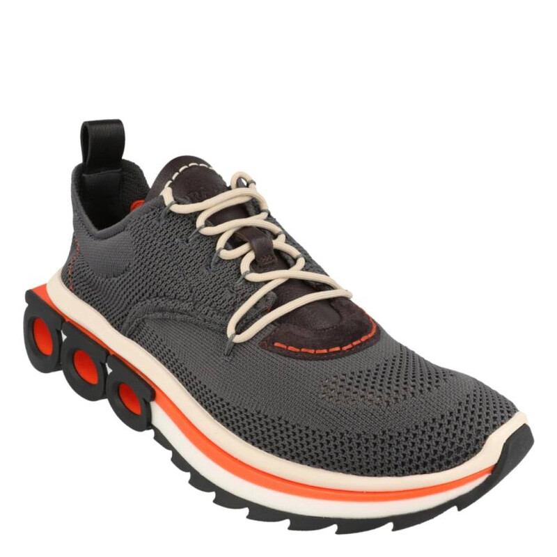 Ferragamo Nima Knit Gancini Low-Top Sneakers, Size 9 021221 760934