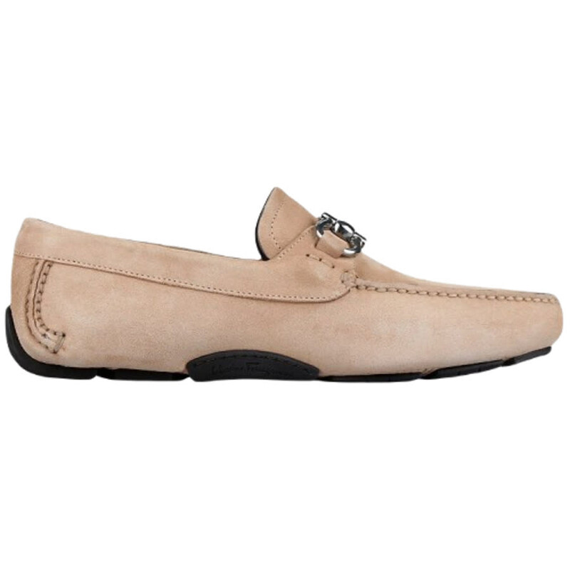 Salvatore Ferragamo Parigi Eco - Emtite Calf Leather Bit Driving Loafers FERRAGAMO Parigi Woven Leather Driving Loafers | Saks Fifth  main image 4