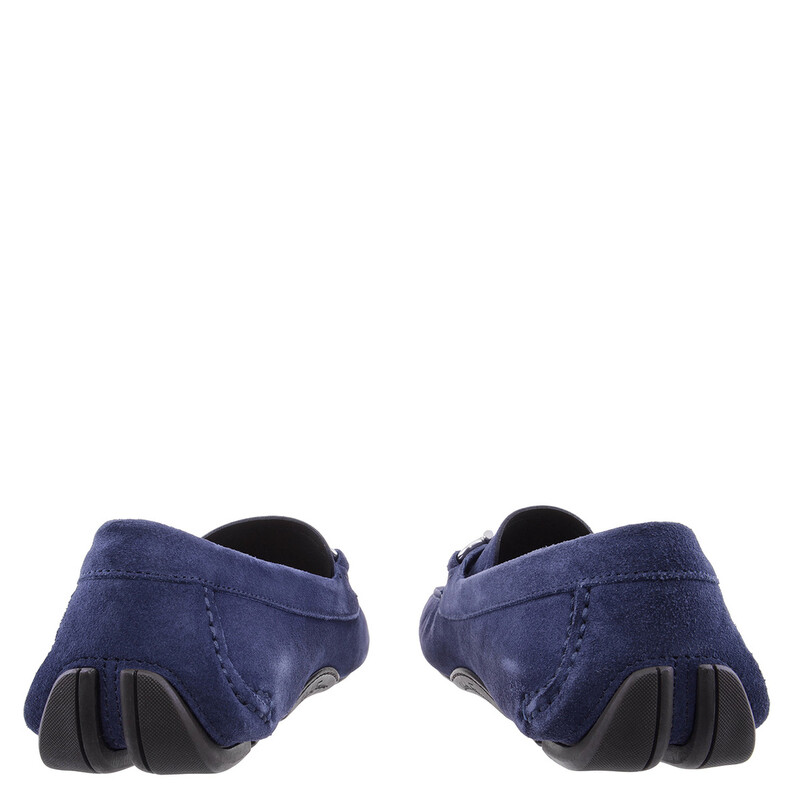 Ferragamo Parigi Gancini Driver Shoes, Size 5.5 EEE 020350 747796