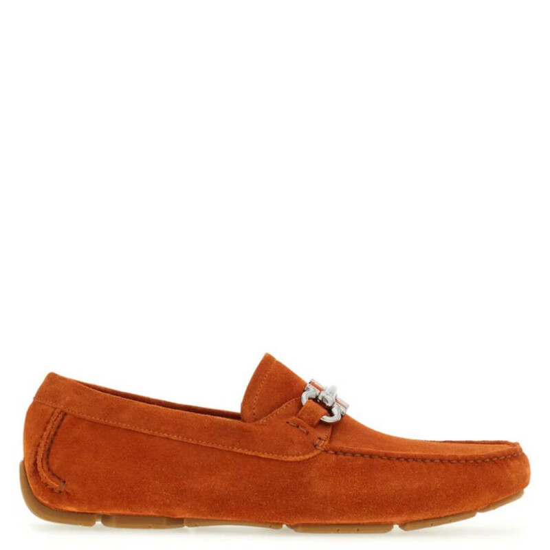 Ferragamo Parigi Gancini Driver Shoes, Size 7 020350768076 - Shoes