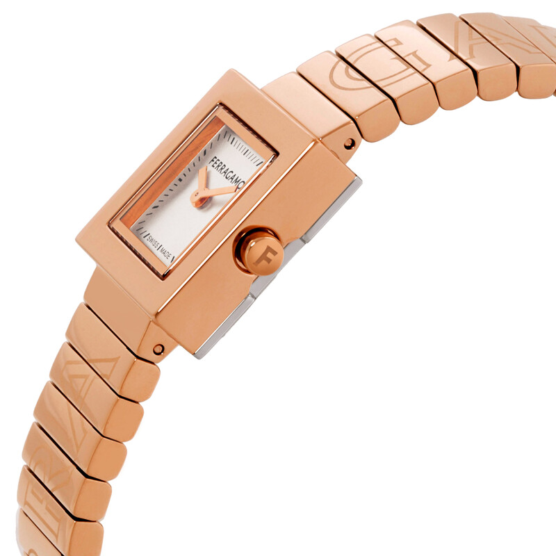 Ferragamo Portrait Quartz Silver Dial Ladies Watch SFJT00625