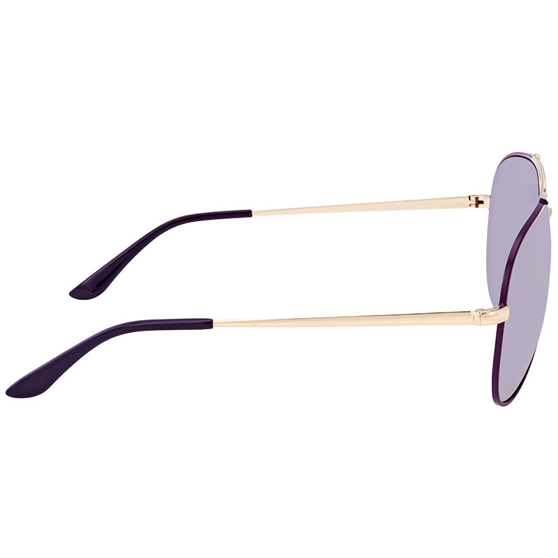 Ferragamo Purple Pilot Unisex Sunglasses SF131S 736 60
